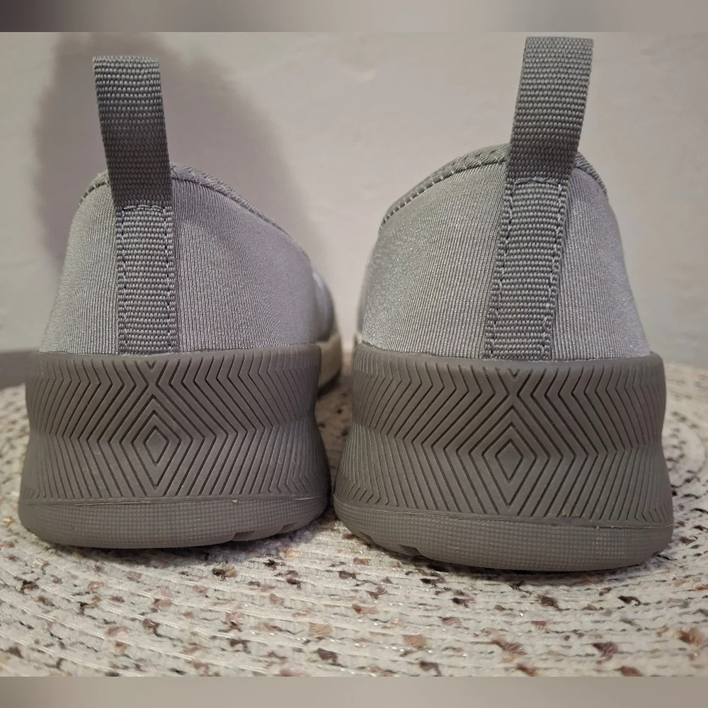 Gray Lands' End Slip-On Women's Shoes Size  8.5.